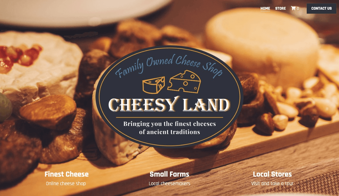 null Cheesy Land Template